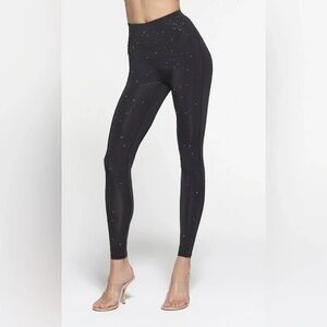 Swarovski x Skims Jelly Sheer High-Waisted Leggings Medium